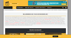 Desktop Screenshot of film-rezensionen.de